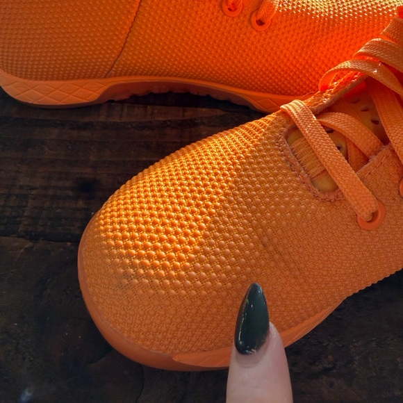 NOBULL W/7 | M/5.5 Orange High-Top Trainers - Picture 6 of 9